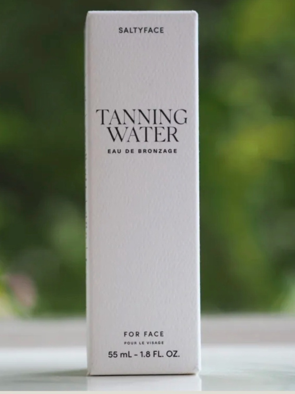 SaltyFace Tanning Water 55ml NIB